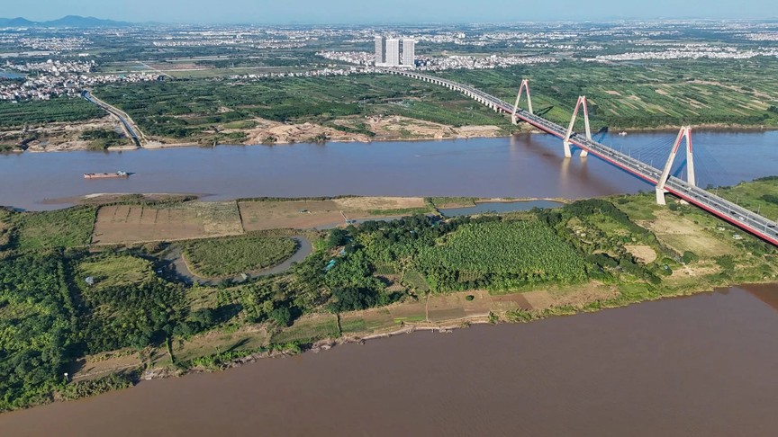 Hà Nội dự kiến di dời, quy hoạch toàn bộ khu dân cư ngoài đê sông Hồng- Ảnh 2.