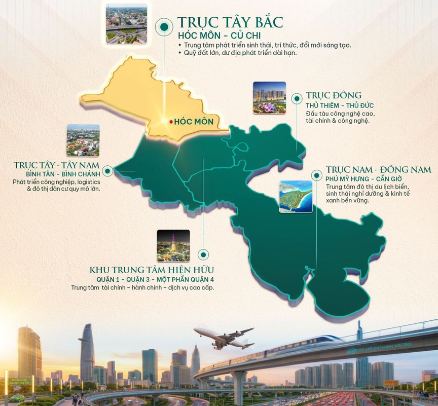 TP.HCM và vận hội “mười năm có một”: Sự xuất hiện lần đầu của những siêu đô thị trên 1.000ha- Ảnh 3.