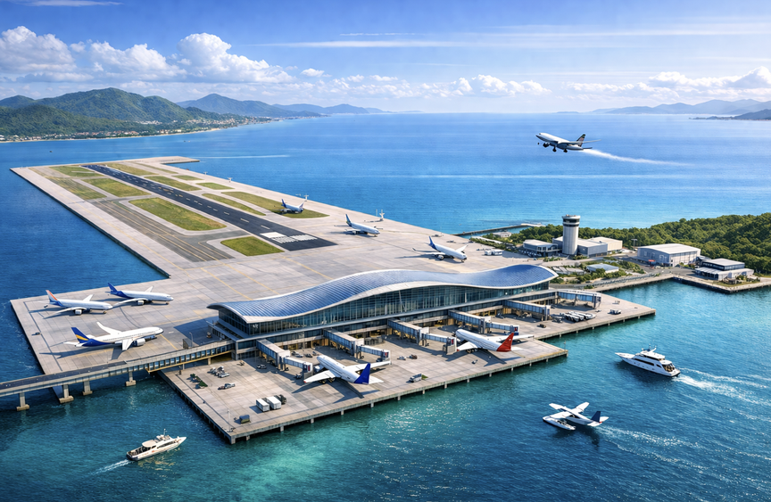Việt Nam sẽ xây dựng sân bay trên mặt nước chưa từng có trong lịch sử, tọa lạc tại tỉnh có đường bờ biển dài nhất cả nước, Phó Thủ tướng lưu ý- Ảnh 1.