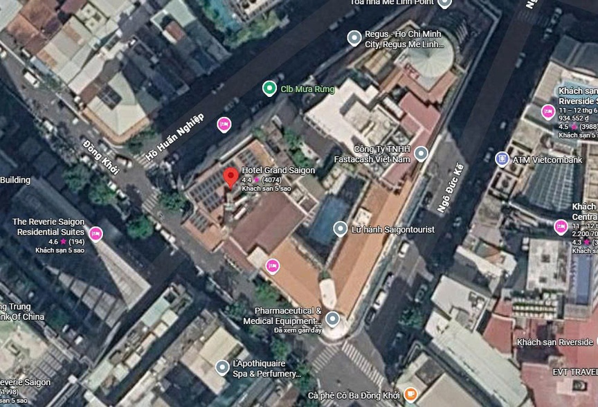 Vị trí khu đất trên Google Maps
