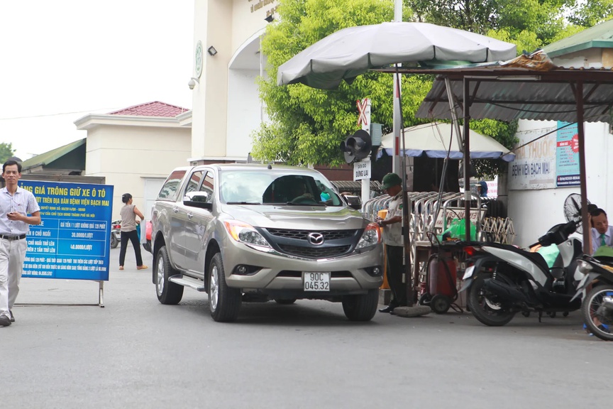 Một điểm trông giữ xe tại Hà Nội. Nguồn ảnh: Báo Kinh tế Đô thị