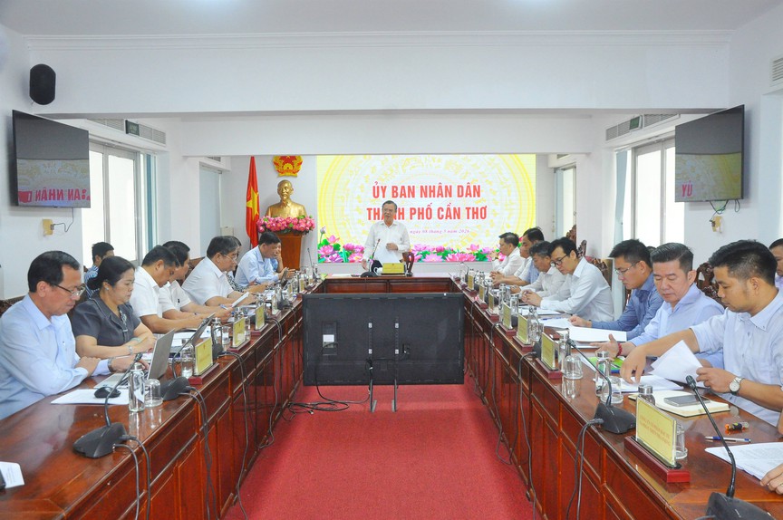 Hình ảnh tại buổi làm việc. Nguồn ảnh: UBND TP. Cần Thơ