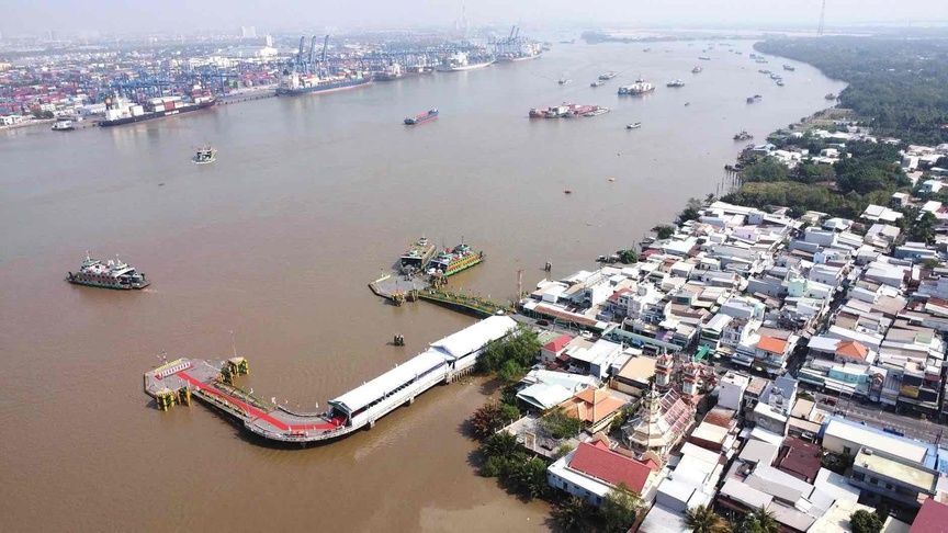 Thay đổi quan trọng đối với cây cầu kết nối 2 thành phố trực thuộc Trung ương, xóa bỏ bến phà lâu đời - Ảnh 2.