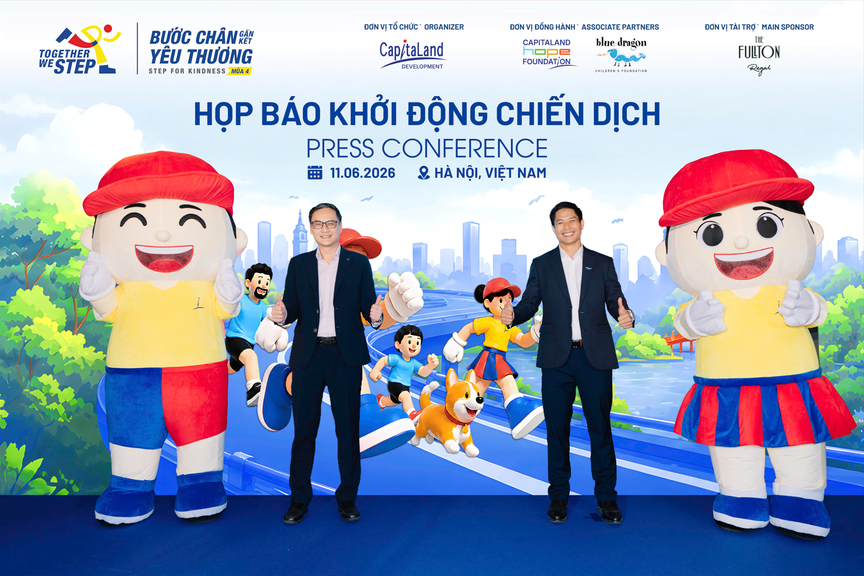 CapitaLand Development cam kết tài trợ 98.000 đô la Mỹ đồng hành cùng trẻ em yếu thế - Ảnh 1.