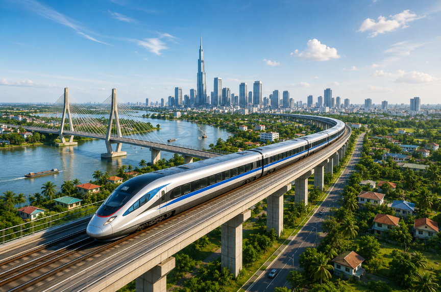 Tuyến đường sắt dài hơn 175km đi qua 5 tỉnh thành phía Nam có diễn biến mới- Ảnh 1.