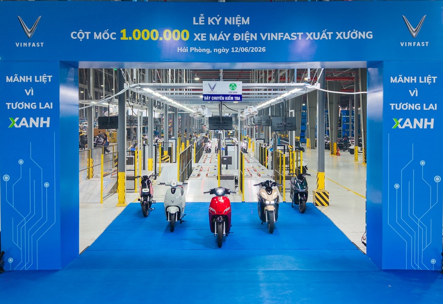 Vinfast xuất xưởng chiếc xe máy điện thứ 1 triệu - Ảnh 3.