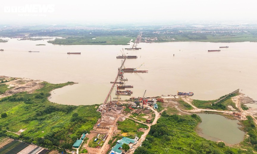 Dự án cầu dây văng hơn 7.300 tỷ bắc qua dòng sông biểu tượng có bóng dáng Đèo Cả chính thức bước vào giai đoạn then chốt - Ảnh 2.
