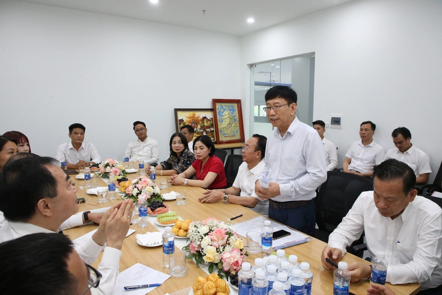 Lãnh đạo VNREA làm việc với Hội Bất động sản và Xây dựng tỉnh Hưng Yên - Ảnh 4.