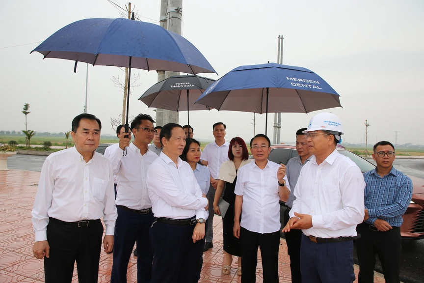 Lãnh đạo VNREA làm việc với Hội Bất động sản và Xây dựng tỉnh Hưng Yên - Ảnh 3.