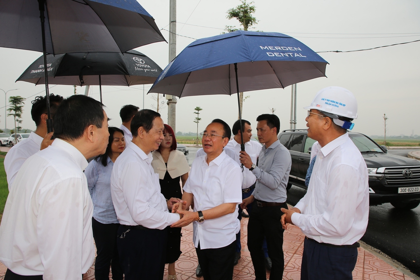 Lãnh đạo VNREA làm việc với Hội Bất động sản và Xây dựng tỉnh Hưng Yên - Ảnh 14.