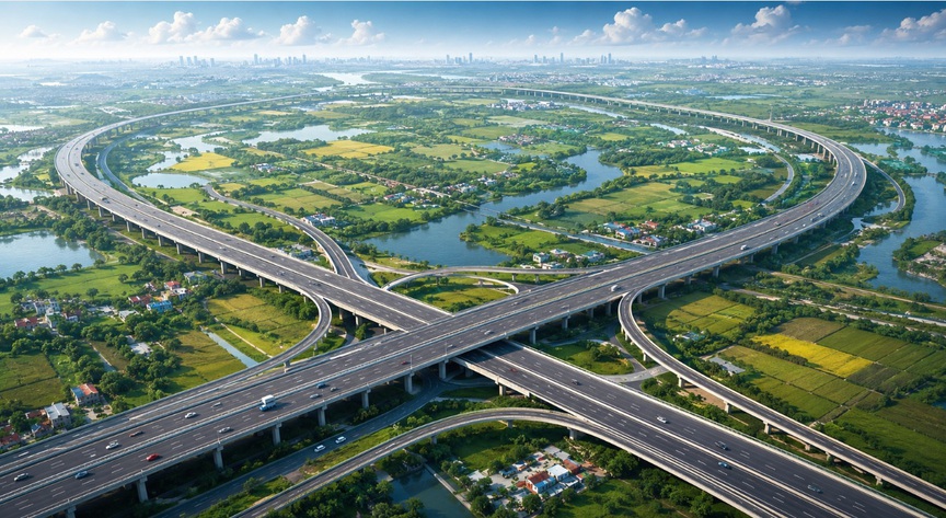 Sau 5 năm nữa, miền Bắc sẽ có tuyến vành đai dài hơn 300km, đi qua 7 tỉnh thành phố- Ảnh 2.