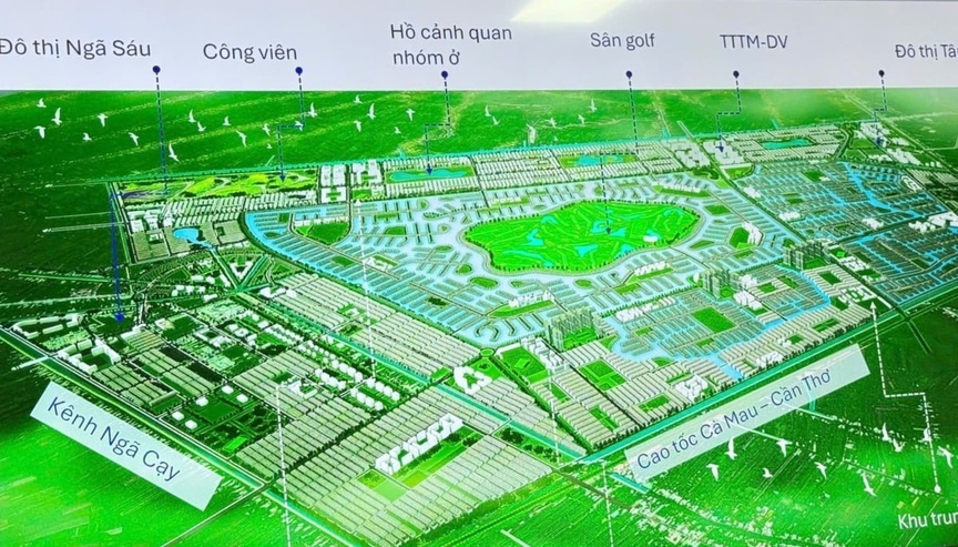 Thông tin mới nhất về siêu đô thị nghỉ dưỡng lớn nhất Đồng bằng sông Cửu Long có 'bóng dáng' của Vingroup - Ảnh 1.
