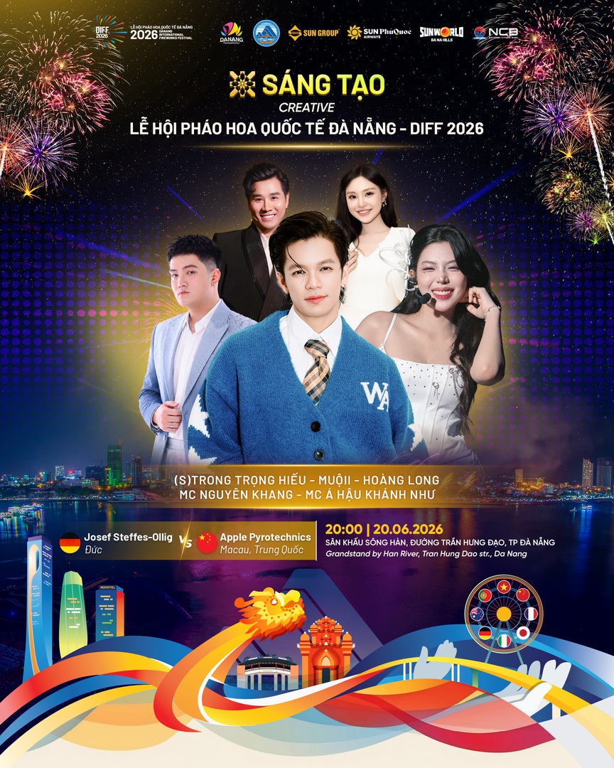Dàn nghệ sĩ đình đám hứa hẹn bùng nổ trong đêm “Sáng tạo” của DIFF 2026  - Ảnh 1.