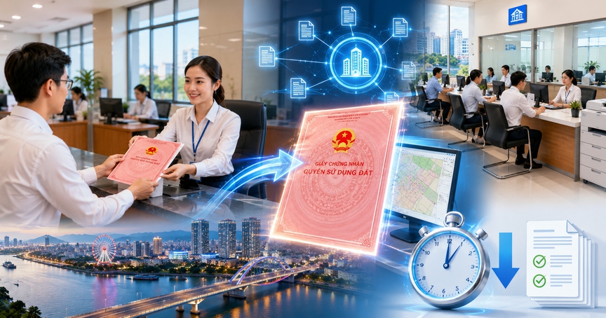NÓNG: Thí điểm cấp quyền trao sổ đỏ cho chi nhánh tại TP đáng sống nhất Việt Nam - Ảnh 1.