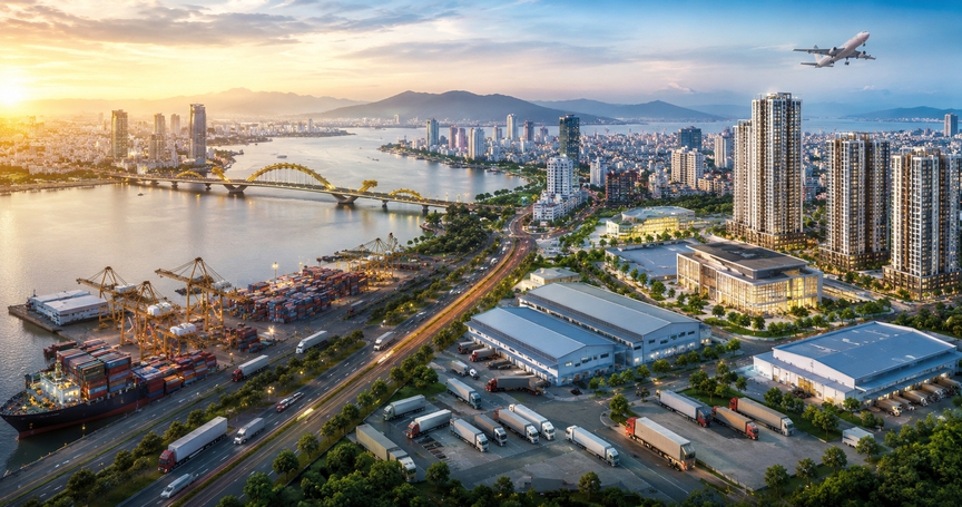 Đà Nẵng đang đổi vai: Khi logistics thay thế du lịch trở thành động lực mới của bất động sản - Ảnh 1.