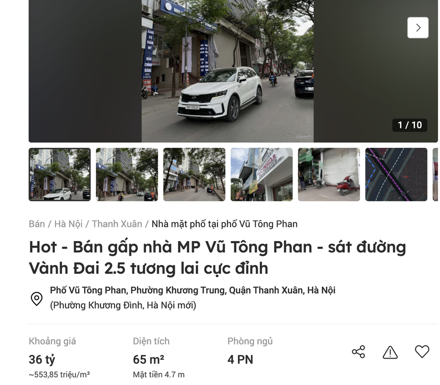 Nhà trong ngõ "lên đời" nhờ con đường mới mở, có nơi 'hét' giá đến 500 triệu đồng/m2 - Ảnh 2.