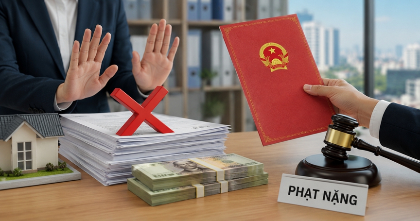 Từ nay, không đăng ký đất đai khi làm sổ đỏ lần đầu có thể bị xử phạt nặng- Ảnh 1. Từ nay, không đăng ký đất đai khi làm sổ đỏ lần đầu có thể bị xử phạt nặng- Ảnh 1.