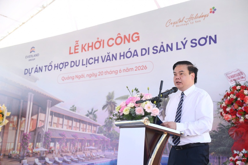 Khởi công Dự án Tổ hợp du lịch văn hóa di sản Lý Sơn, Chủ tịch Everland: “Một khu vườn cần cả đại bàng và chim sẻ” - Ảnh 2.