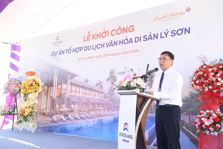 Khởi công Dự án Tổ hợp du lịch văn hóa di sản Lý Sơn, Chủ tịch Everland: “Một khu vườn cần cả đại bàng và chim sẻ” - Ảnh 5.