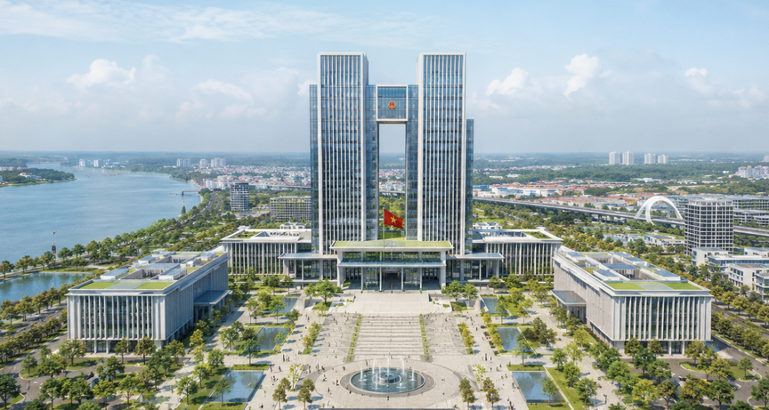 Chỉ hơn 1 tháng nữa, thành phố rộng nhất cả nước chính thức khởi công xây dựng trung tâm hành chính mới - Ảnh 2.