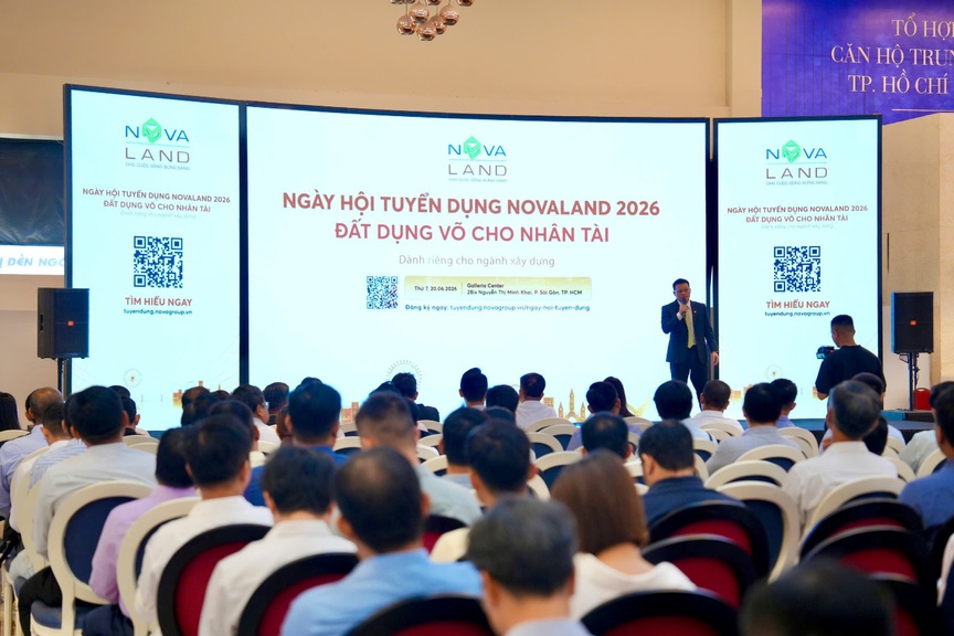 Làn sóng tuyển dụng nhân sự của các "ông lớn" trong ngành địa ốc, xây dựng - Ảnh 1.