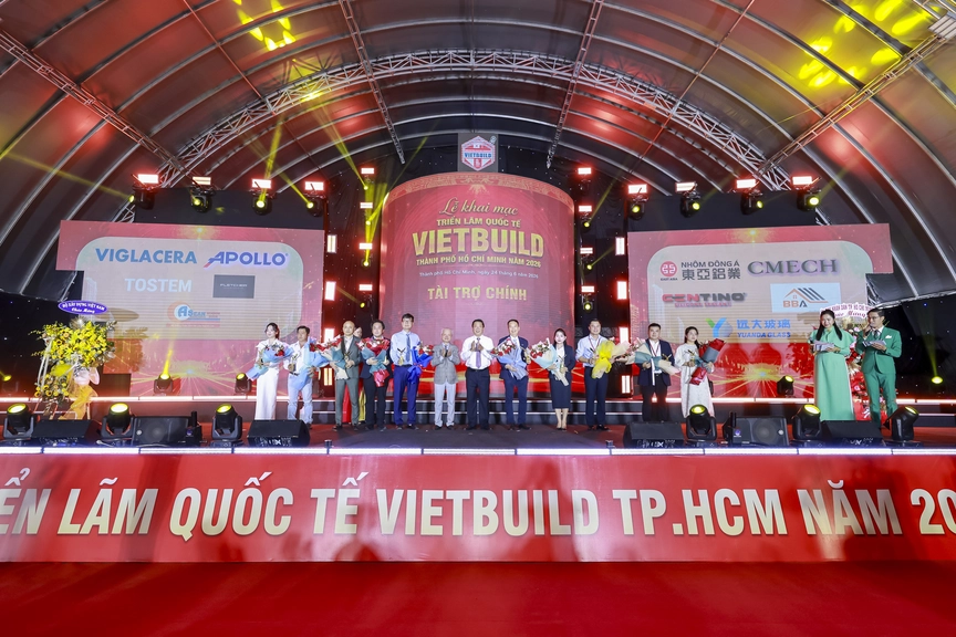 VIETBUILD TP.HCM 2026, quy tụ gần 600 doanh nghiệp với hơn 2.500 gian hàng - Ảnh 1.