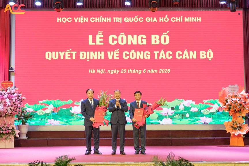 Học viện Báo chí và Tuyên truyền công bố quyết định bổ nhiệm cán bộ - Ảnh 2.