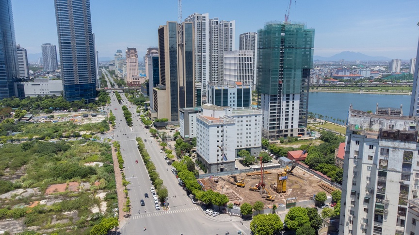 Trung tâm thương mại cao 28 tầng tại Thủ đô đón tin vui sau nhiều năm ‘án binh bất động’ - Ảnh 1.