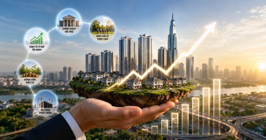 Điều gì đang tạo lực đỡ cho thị trường bất động sản Việt Nam? - Ảnh 1.