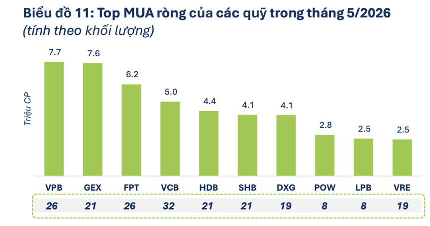 Dòng tiền vào thị trường chứng khoán thận trọng hơn, các quỹ đầu tư tiếp tục cơ cấu danh mục - Ảnh 2.