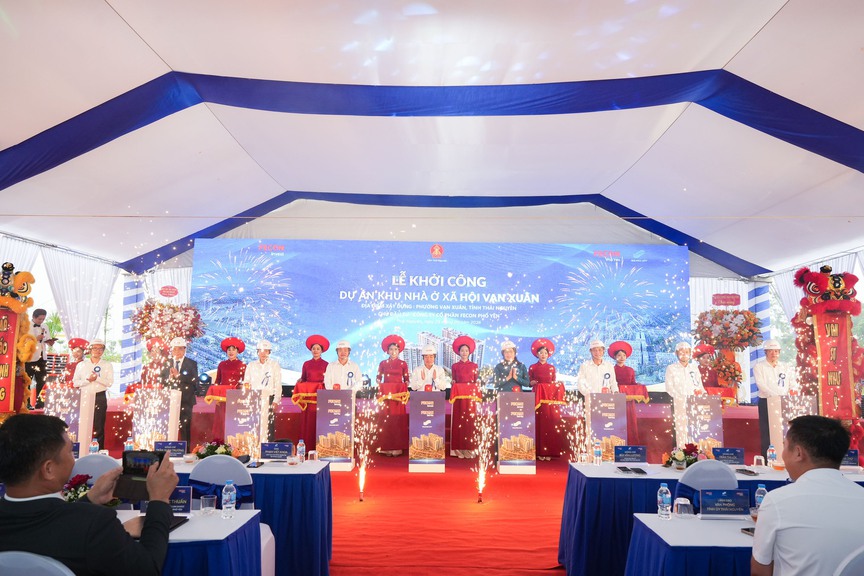 FECON khởi công khu nhà ở xã hội hơn 1.223 tỷ đồng tại  Thái Nguyên  - Ảnh 2.