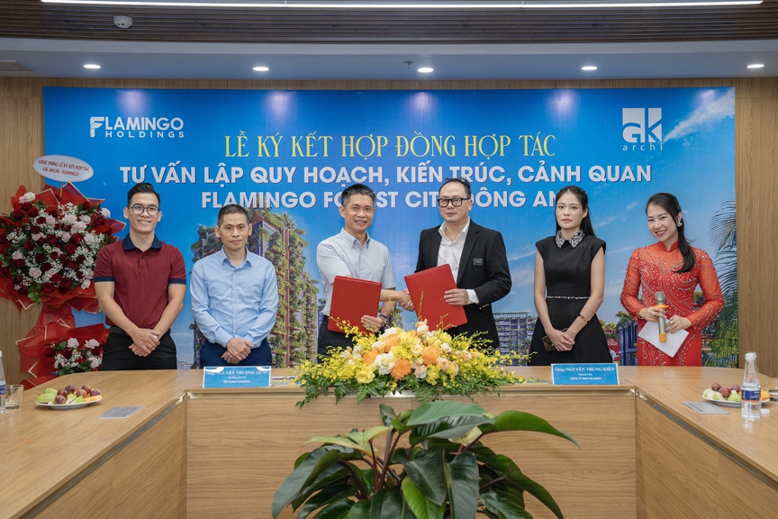 Flamingo Forest City Đông Anh hợp tác GK Archi, hoàn thiện nền tảng quy hoạch và kiến trúc  - Ảnh 1.