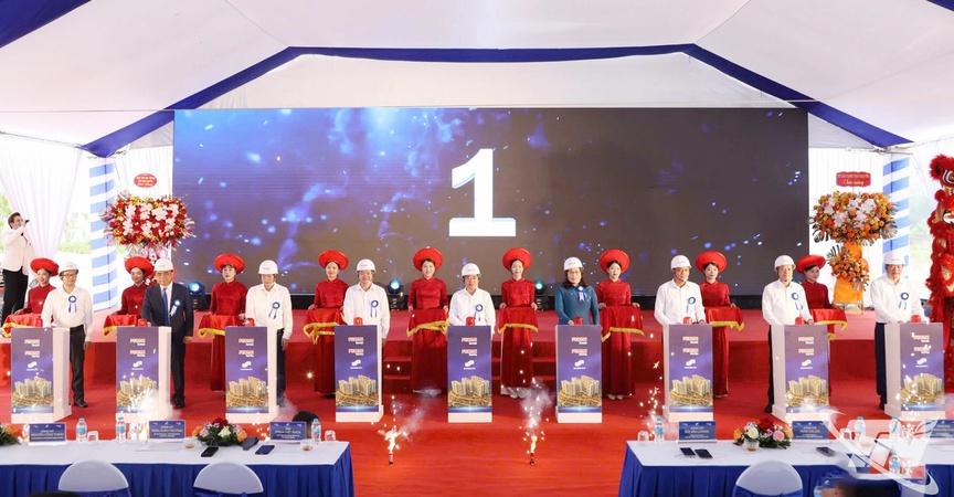 Fecon khởi công dự án nhà ở xã hội hơn 1.200 tỷ tại Thái Nguyên - Ảnh 1.