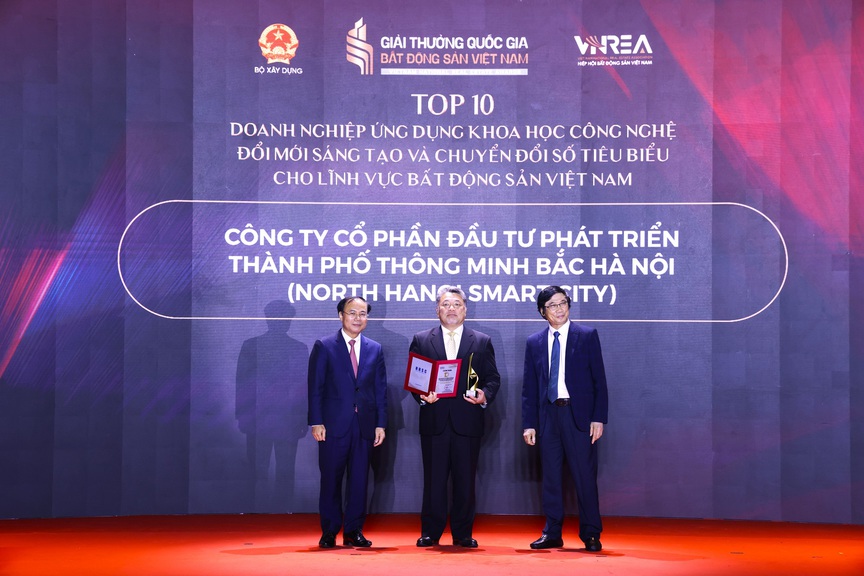 Tập đoàn BRG và Công ty Thành phố Thông minh Bắc Hà Nội nhận giải thưởng lớn- Ảnh 2.