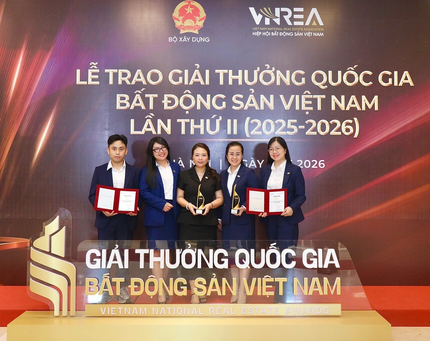 Hata Homes lập "cú đúp" tại Giải thưởng Quốc gia Bất động sản Việt Nam 2026- Ảnh 2. Hata Homes lập "cú đúp" tại Giải thưởng Quốc gia Bất động sản Việt Nam 2026- Ảnh 2.