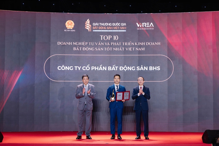 BHS Property nhận "cú đúp" tại Giải thưởng Quốc gia Bất động sản Việt Nam lần thứ II, khẳng định hiệu quả của mô hình chuỗi cung ứng bất động sản- Ảnh 1.