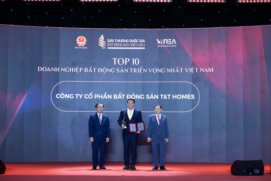 T&T Homes lập "cú đúp" tại Giải thưởng Quốc gia Bất động sản Việt Nam lần thứ II- Ảnh 1.