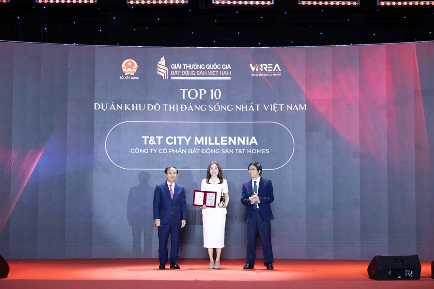 T&T Homes lập "cú đúp" tại Giải thưởng Quốc gia Bất động sản Việt Nam lần thứ II- Ảnh 2.