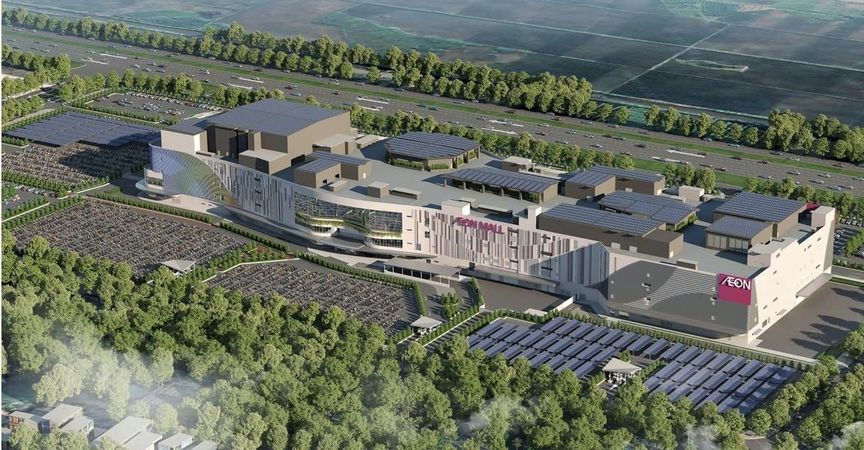Sắp hoàn thành trung tâm thương mại Aeon Mall quy mô lớn nhất Việt Nam, vốn đầu tư hơn 4.000 tỷ- Ảnh 2.