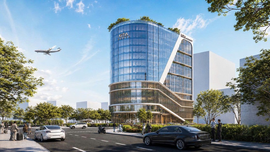 Tòa nhà văn phòng Tập đoàn KITA Group: Dấu mốc của chiến lược phát triển dài hạn- Ảnh 1.