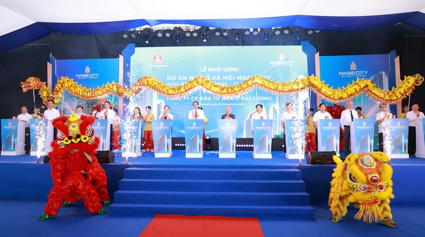 Thái Nguyên đồng loạt khởi công 6 dự án nhà ở xã hội  - Ảnh 1.