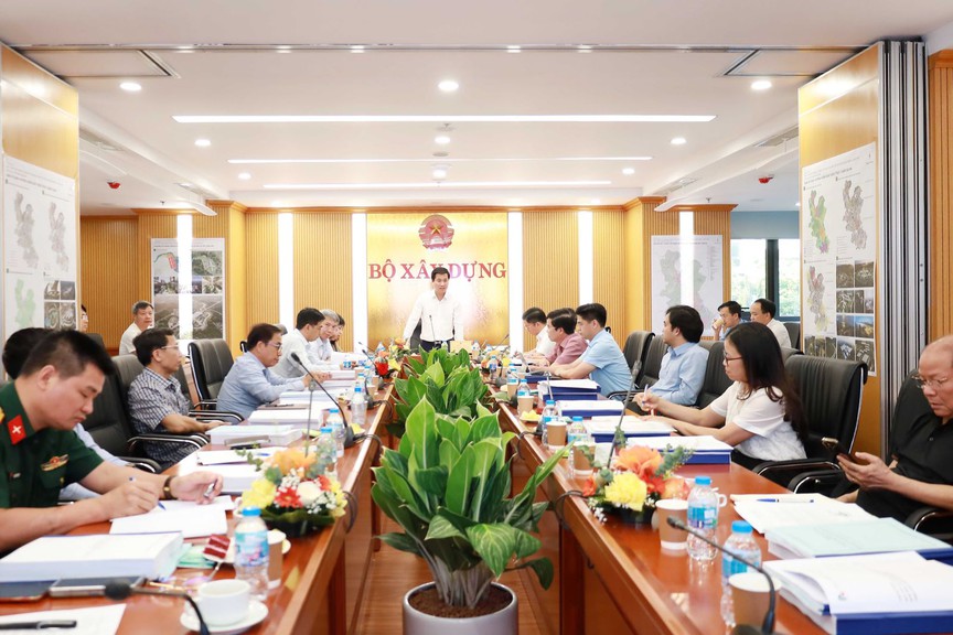 Hình ảnh tại buổi làm việc. Nguồn ảnh: Bộ Xây dựng