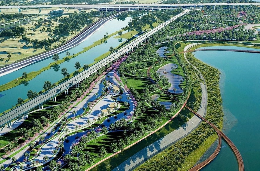Bắt đầu triển khai xây dựng công viên đầu tiên trên trục đại lộ cảnh quan 27 tỷ USD- Ảnh 4.