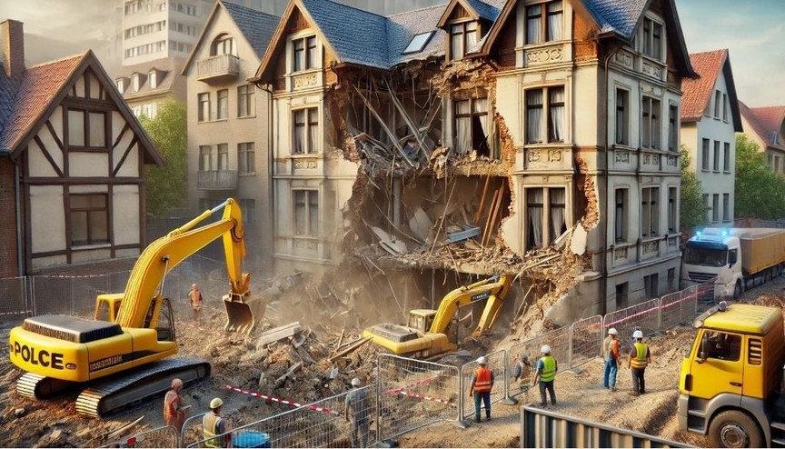 Nhà bị nứt, nghiêng do công trình liền kề đào móng: Ai phải đền bù?- Ảnh 2.
