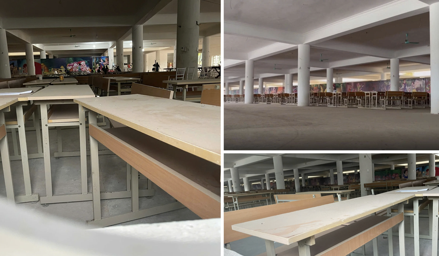 Cảnh hoang vắng tại ngôi trường đại học hơn 10ha sau 1 năm bị Bộ Giáo dục đình chỉ hoạt động- Ảnh 3. Cảnh hoang vắng tại ngôi trường đại học hơn 10ha sau 1 năm bị Bộ Giáo dục đình chỉ hoạt động- Ảnh 3.
