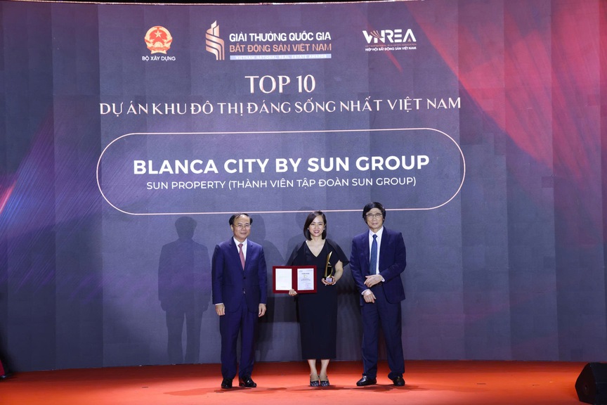 Blanca City khẳng định chất lượng với danh hiệu "Top 10 dự án khu đô thị đáng sống nhất Việt Nam"- Ảnh 1.
