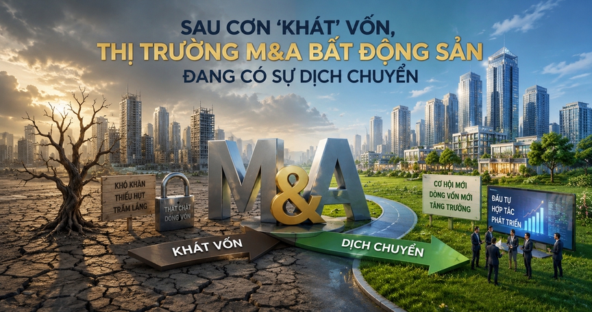 Sau cơn 'khát' vốn, thị trường M&A bất động sản đang có sự dịch chuyển- Ảnh 2. Sau cơn 'khát' vốn, thị trường M&A bất động sản đang có sự dịch chuyển- Ảnh 2.