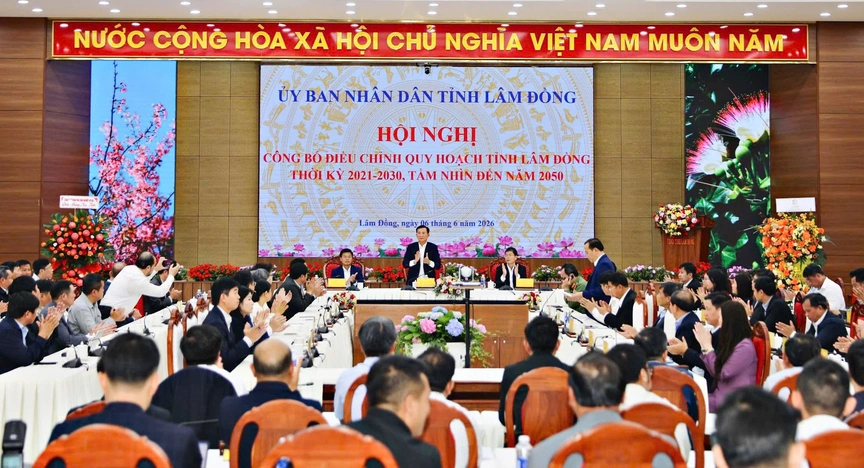 Hình ảnh tại hội nghị. Nguồn ảnh: UBND tỉnh Lâm Đồng