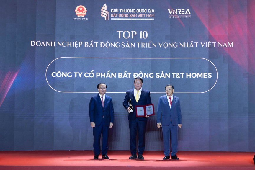 Từ hai giải thưởng quốc gia đến "DNA" hệ bất động sản T&T Group- Ảnh 2. Từ hai giải thưởng quốc gia đến "DNA" hệ bất động sản T&T Group- Ảnh 2.