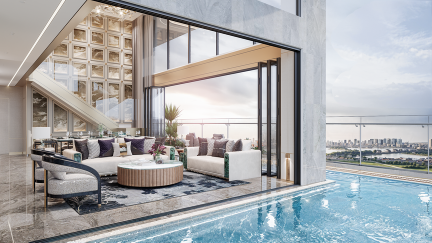Nghệ thuật "chế tác" căn hộ hàng hiệu tại Noble Crystal Long Bien WorldHotels Residences- Ảnh 2.
